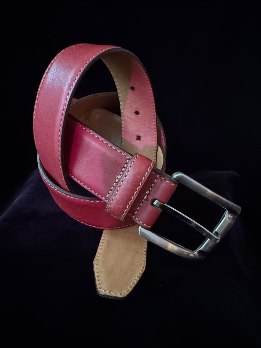 MARTIN DINGMAN Dress Leather Belt